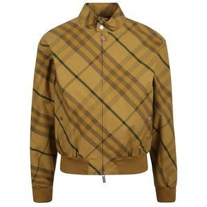Burberry Plaid Coat With High Collar - NWT